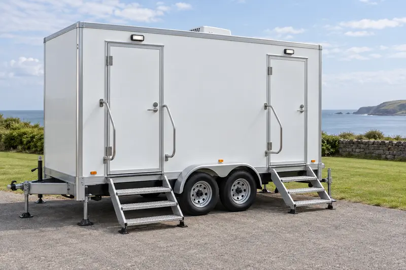 Restroom trailers & luxury options